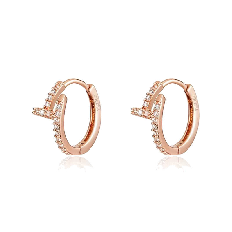 ONEKISS Gold plated Copper Earrings Women's