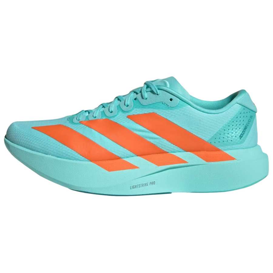 Adidas Adidas Adizero Evo SL Running Shoes Men's Sparkling Water Blue/Impact Orange/Arctic Lava