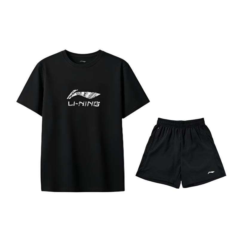 Li-Ning Li Ning Casual Sportswear Men's Crew Neck Moderate