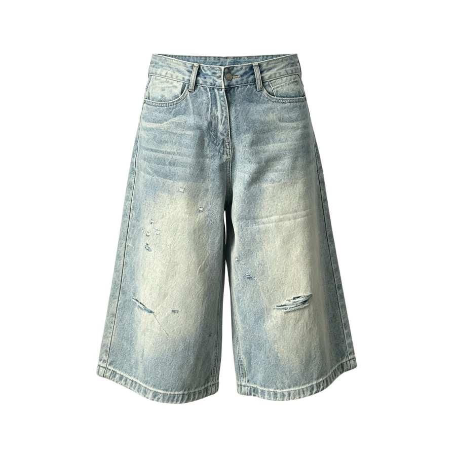 Sugarfunk Sugarfunk Jeans Women's Light Blue Thin Wide Leg Pants