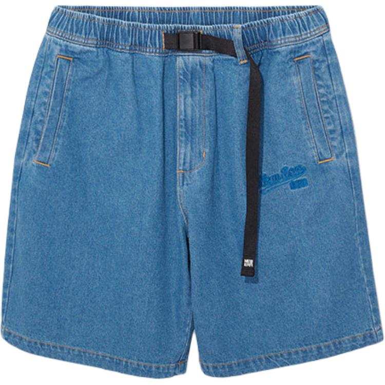 New Era Denim Shorts Unisex Moderate