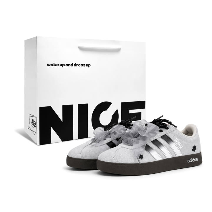 Adidas Adidas VL COURT 2.0 German Army Trainers Unisex Low Top White