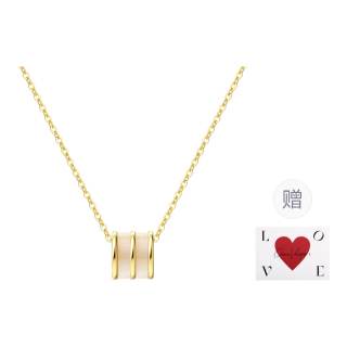 KEYS VIA Alloy Multicolor Mother of Pearl Good Luck Graduation Commemoration Recommendation Necklace Women's