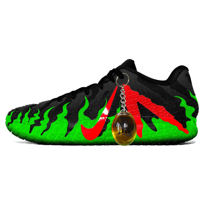 Nike Nike Ja Morant 3 Basketball Shoes Men's Low Top Black/Green/Red