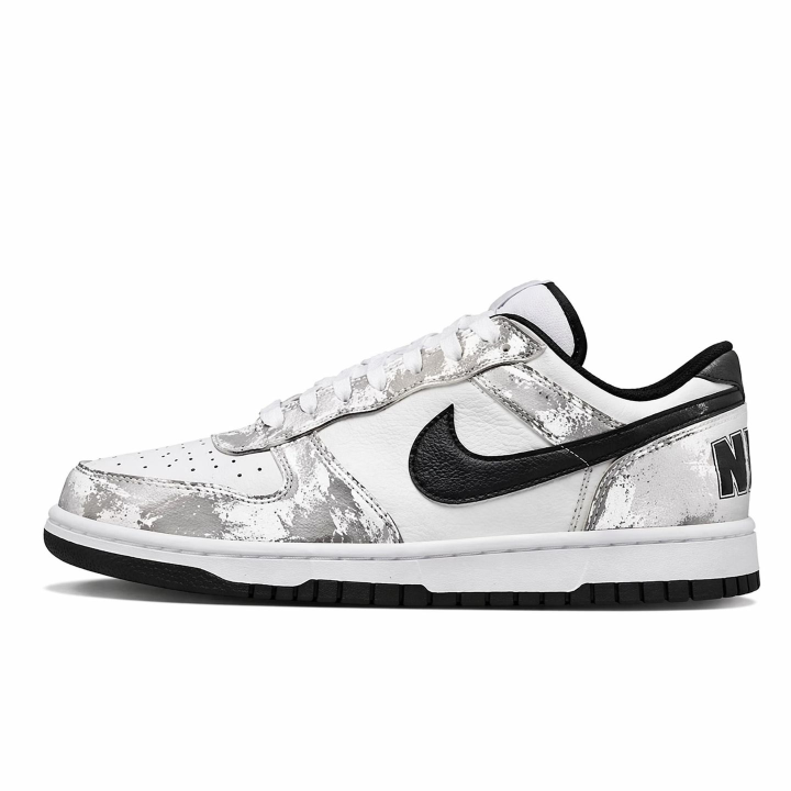 Nike Nike Big Skateboard Shoes Men's Low Top Black/White