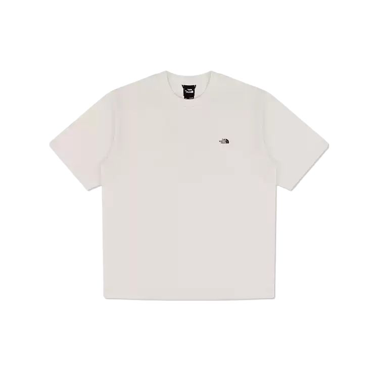 THE NORTH FACE T Shirts Men's QLI/Dune White Crew Neck Moderate