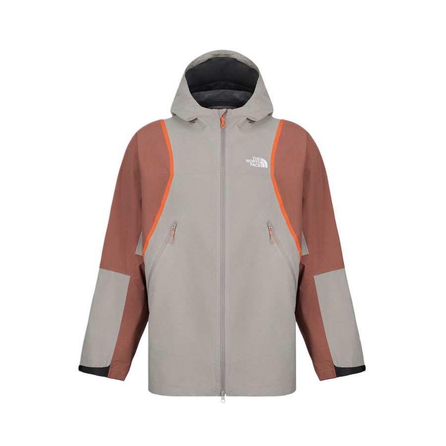 THE NORTH FACE Windbreaker Jackets Men's T9V/Clay Gray Hooded Non Detachable Moderate