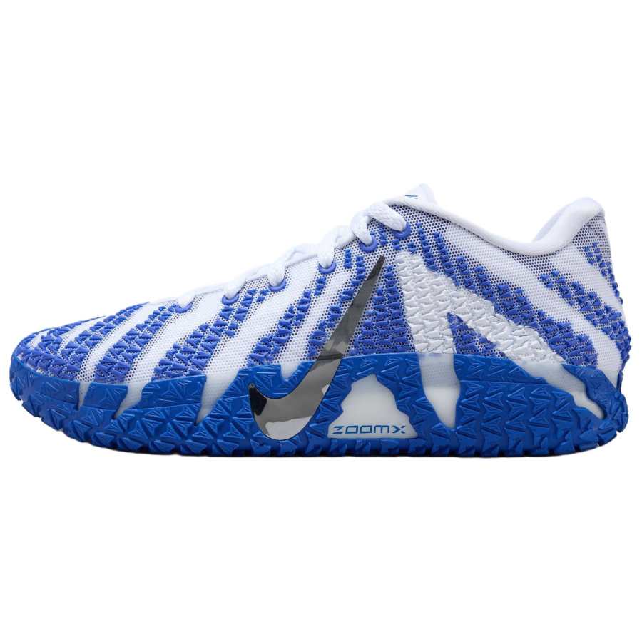 Nike Nike Ja Morant 3 Basketball Shoes Men's Low Top White/Metallic Silver/Game Royal Blue