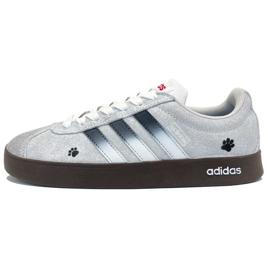 Adidas Adidas VL COURT 2.0 German Army Trainers Unisex Low Top Black/Gray
