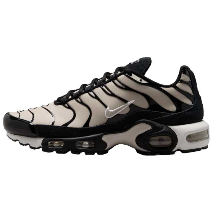 Nike Nike Air Max Plus Running Shoes Women's Low Top Beige Black