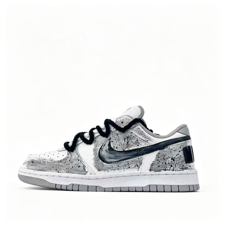 Nike Nike Big Skateboard Shoes Men's Low Top Gray