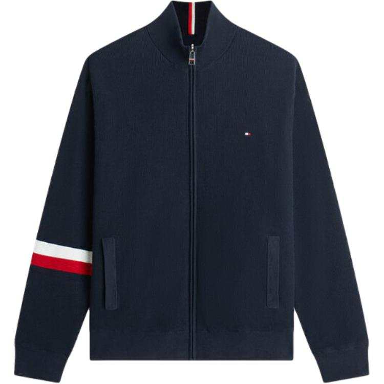 Tommy Hilfiger Knitwear Men's Stand Collar Moderate Straight Fit