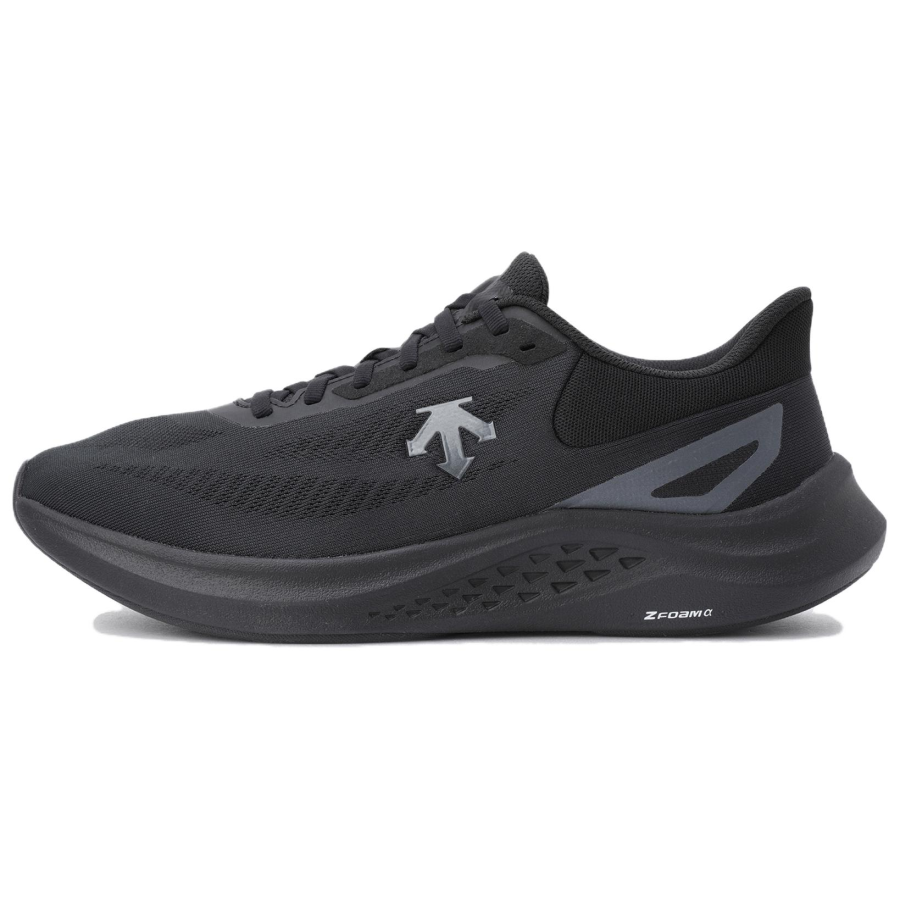 DESCENTE Running Shoes Unisex Low Top Black, White, Black White, Gray, Beige