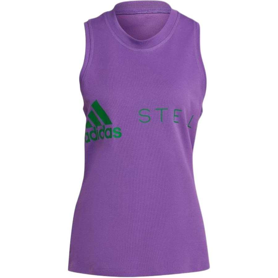 Adidas Adidas Sleeveless Sports Shirts Women's Purple Other