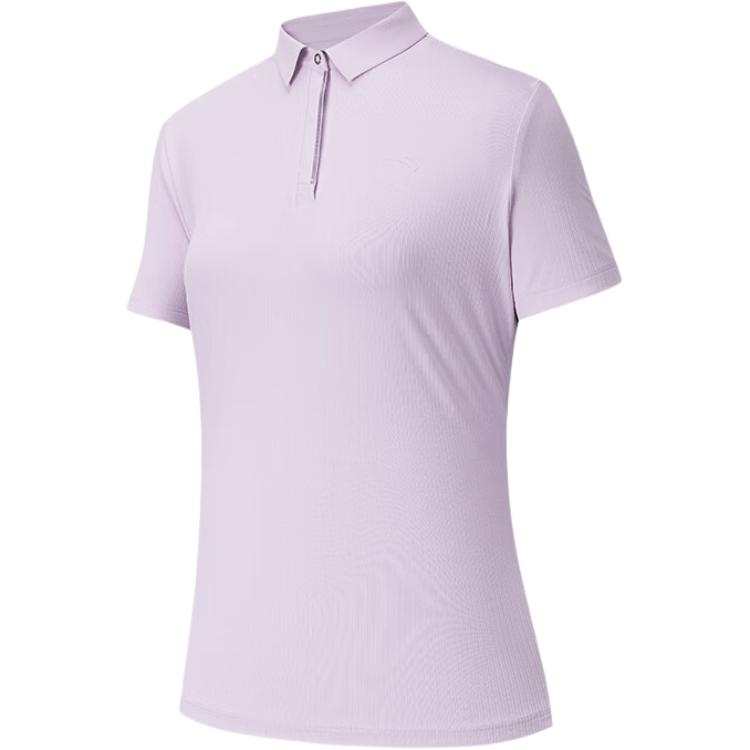 ANTA Variety Training Collection Polo Shirts Women's Twilight Mountain Purple Polo Collar Moderate Straight Fit