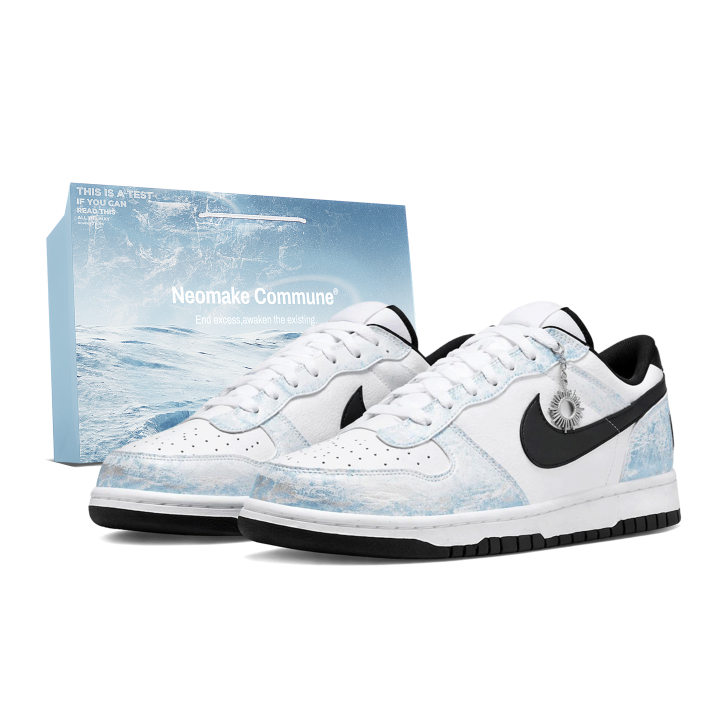Nike Nike Big Skateboard Shoes Unisex Low Top White