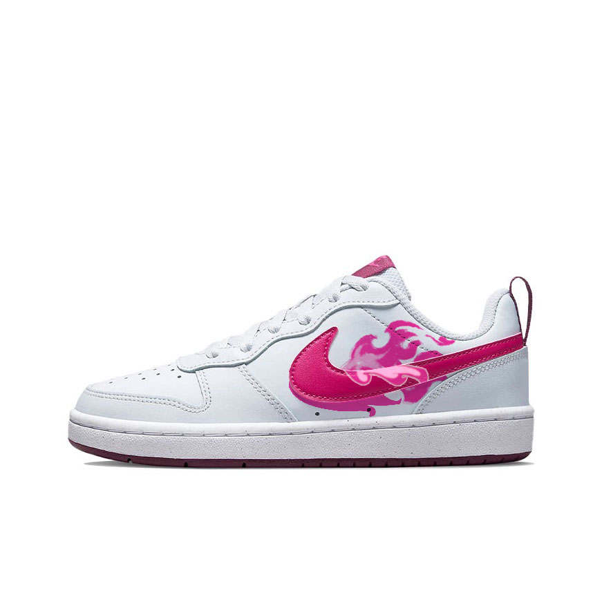 Nike Nike Court Borough Skateboard Shoes Unisex Low Top Pink