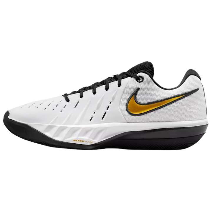 Nike Nike Air Zoom G.T. Cut Academy 2 Basketball Shoes Unisex White/Black/Metal Gold