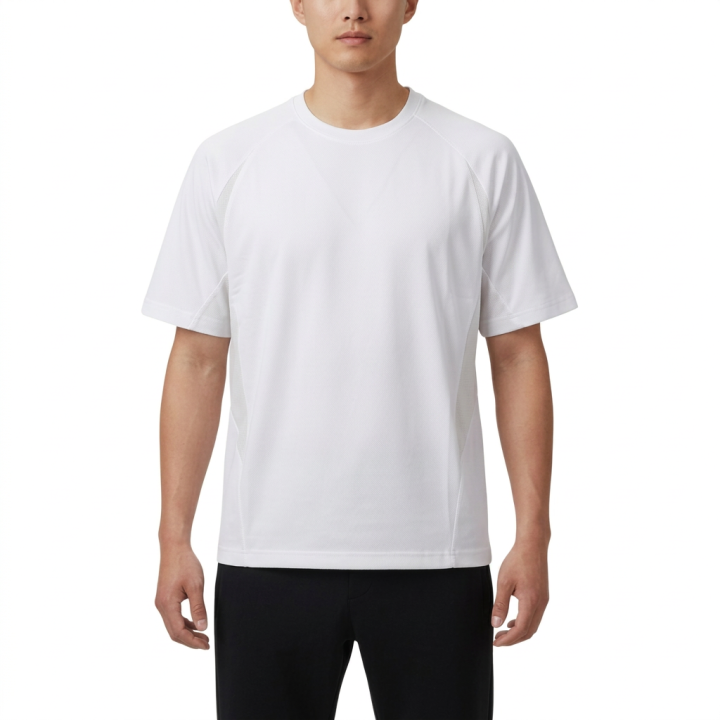 Adidas Adidas FOS T Shirts Men's White Crew Neck Moderate