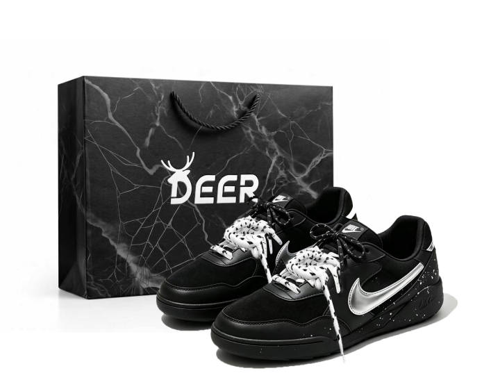 Nike Nike Terra Manta Casual Shoes Unisex Low Top Black/White/Silver