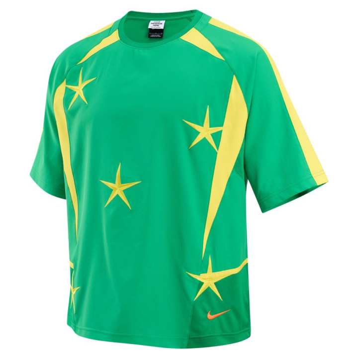 Nike Nike T Shirts Men's Green Crew Neck Moderate