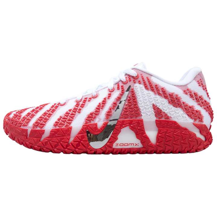 Nike Nike Ja Morant 3 Basketball Shoes Men's Low Top White/Metallic Silver/University Red