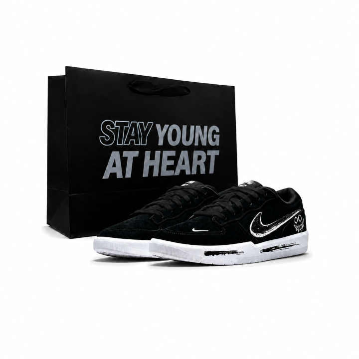 Nike Nike SB Force 58 Skateboard Shoes Unisex Low Top White