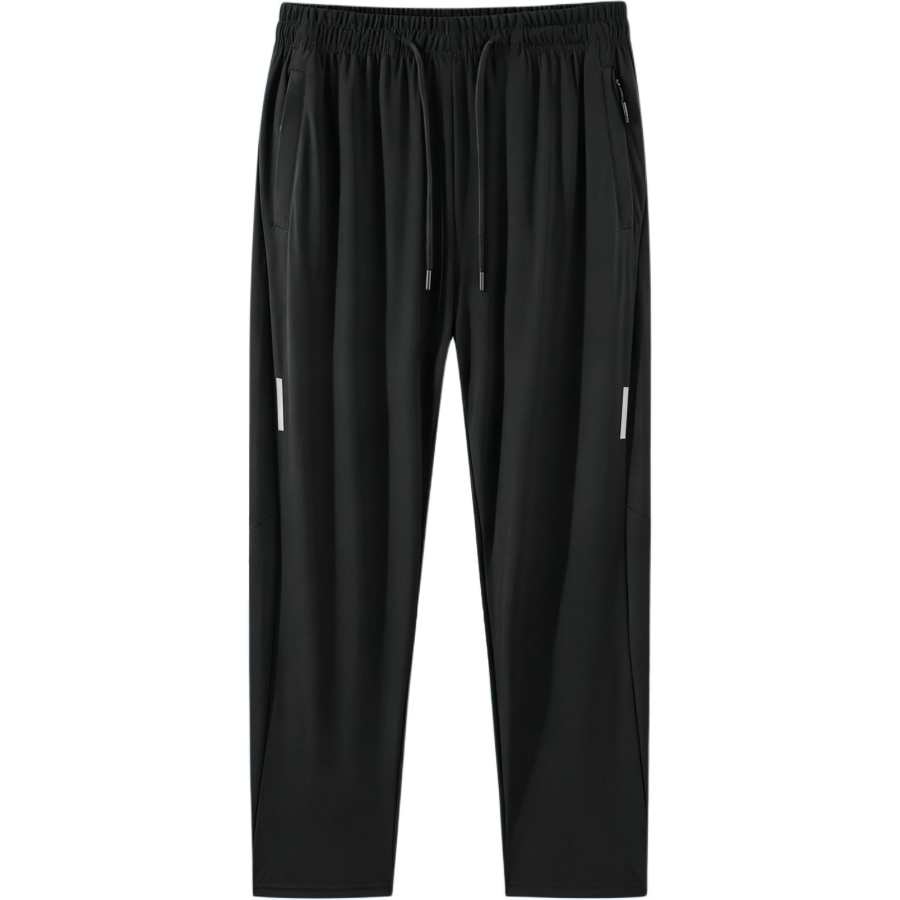 Sugarfunk Sugarfunk Casual Pants Men's Upgraded Black Cuffless Thin Straight Fit Pants
