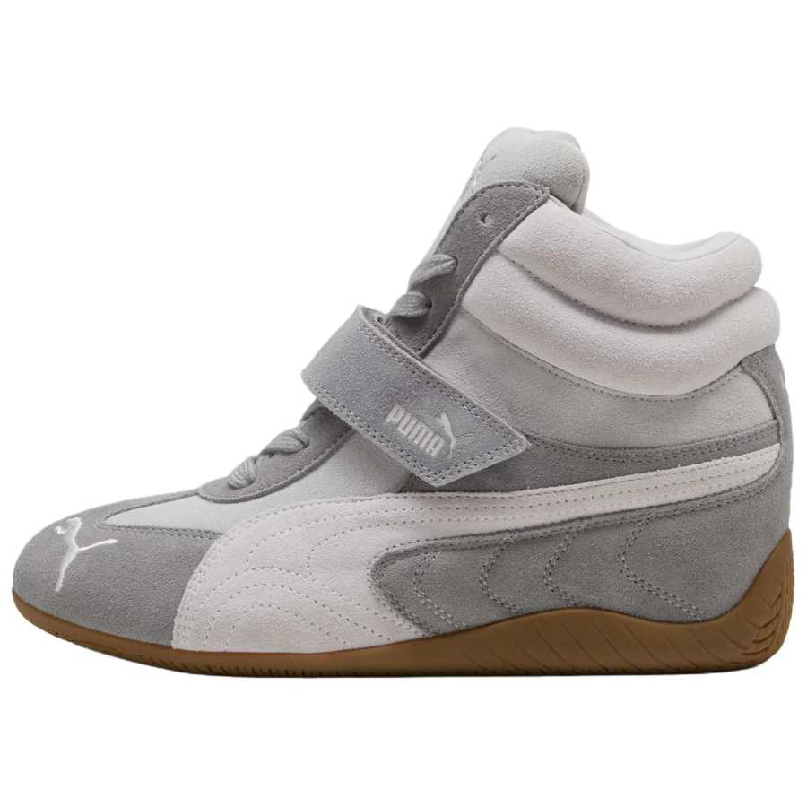 PUMA Speedcat Casual Shoes Women's Cool Light Gray Rubber Color