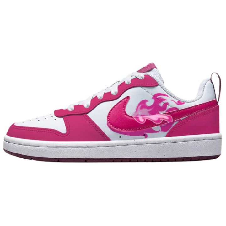 Nike Nike Court Borough Skateboard Shoes Unisex Low Top Pink