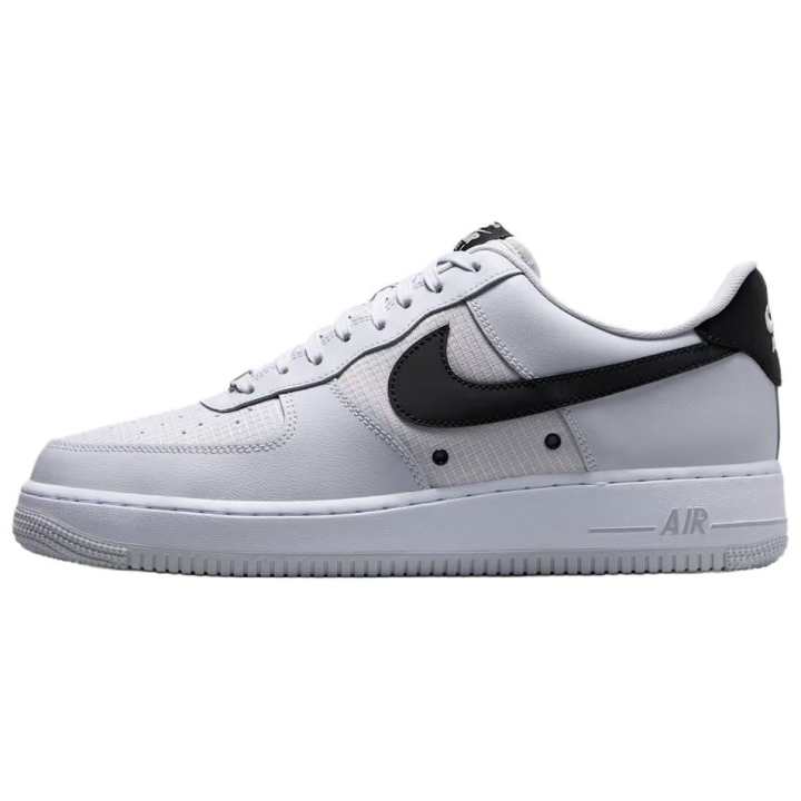 Nike Nike Air Force 1 Skateboard Shoes Men's Intermittent Spring Gray/White/Black