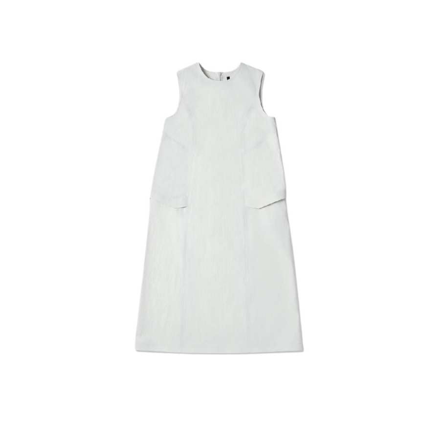 KOLON SPORT Sleeveless Dresses Women's Crew Neck Thin Long Skirt