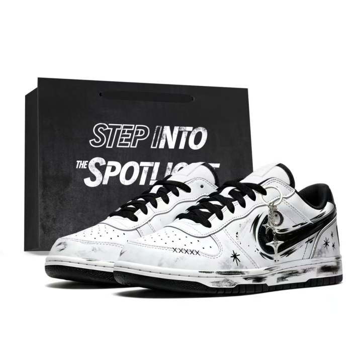 Nike Nike Big Skateboard Shoes Unisex Low Top Gray/Beige