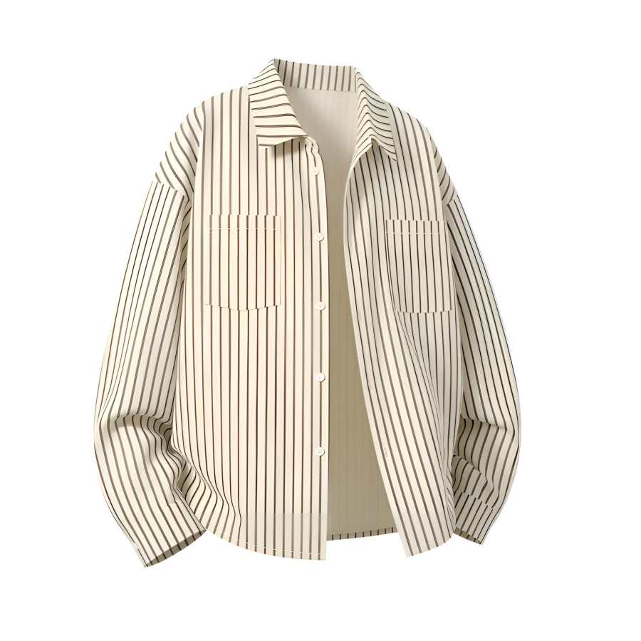 GWAF Shirts Unisex Lapel Moderate Straight Fit