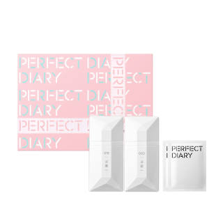 PERFECT DIARY Envelope Ink Pink Box, Eyeshadow Lipstick Loose Powder Cosmetics Makeup Sets Matte Soft Matte