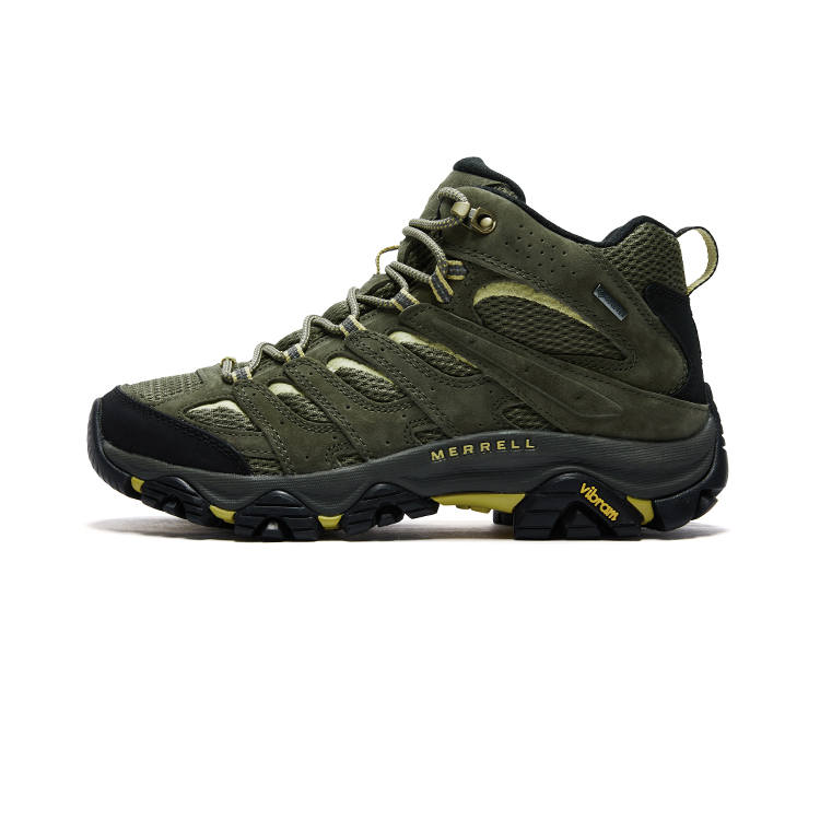 MERRELL Mountaineering & Hiking Shoes Men's Low Top Green