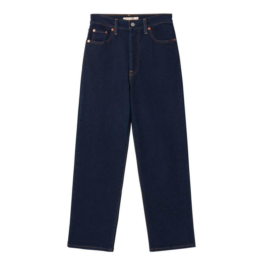 Levis Jeans Women's Dark Blue Moderate Straight Fit Pants