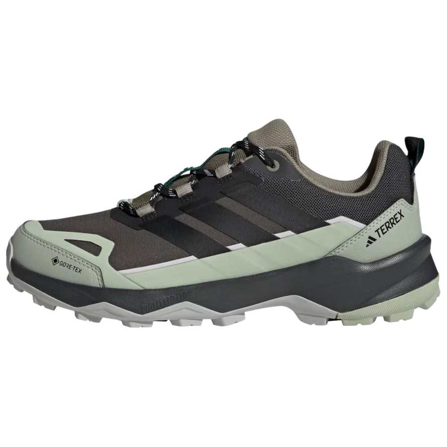 Adidas Adidas Terrex Skychaser Ax5 Mountaineering & Hiking Shoes Men's Low Top Preppy Green/Gray/Carbon Black