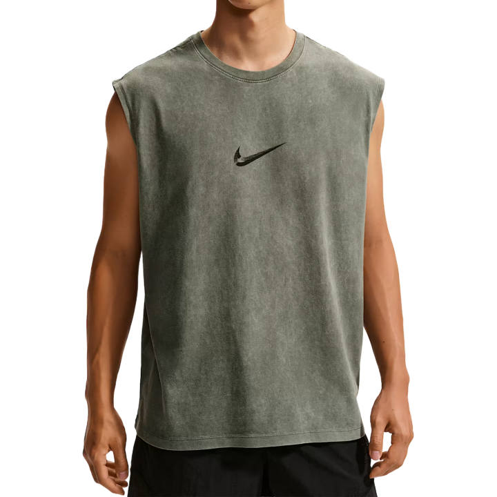 Nike Nike Tank Tops Men's Green Camouflage/Light Army Green Crew Neck Moderate Other