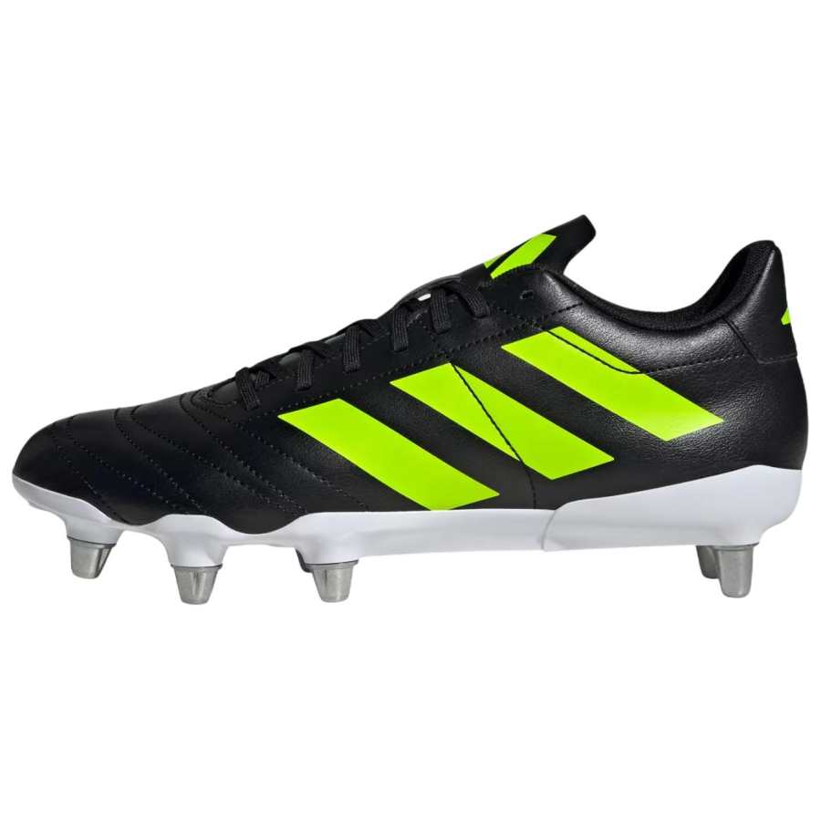 Adidas Adidas Kakari Soccer Shoes Unisex Core Black/Bright Lemon/Cloud White