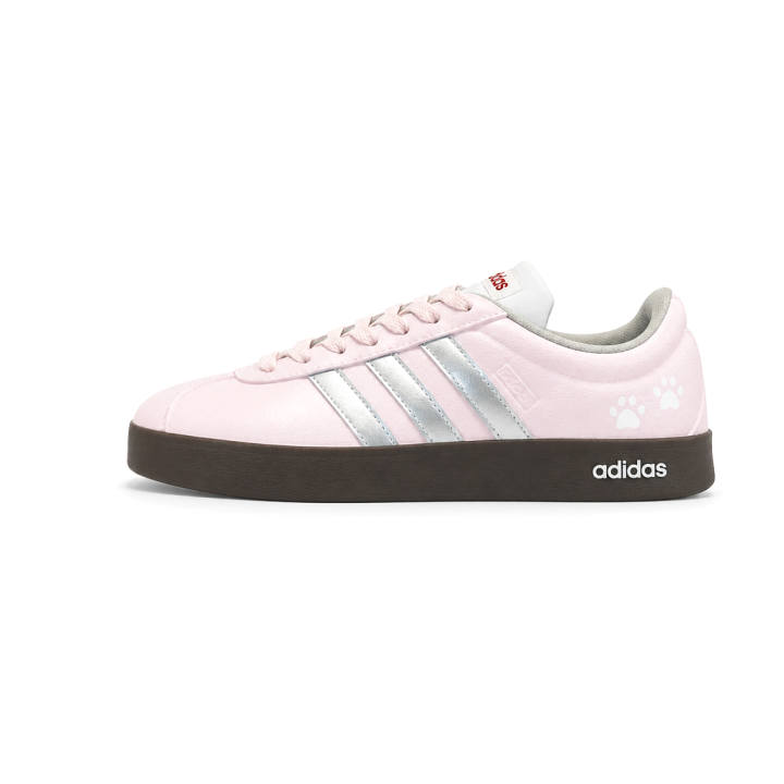 Adidas Adidas VL COURT 2.0 German Army Trainers Unisex Low Top Pink