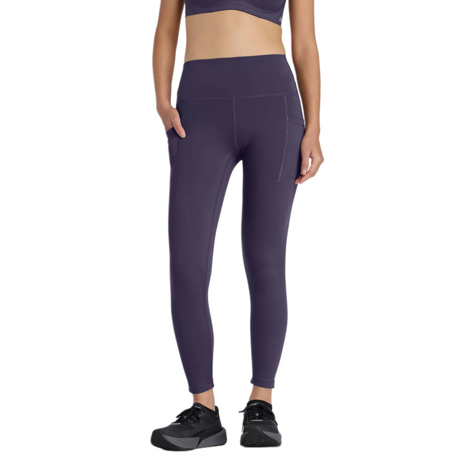 New Balance New Balance NB Sleek Sports Pants Women's Purple Moderate