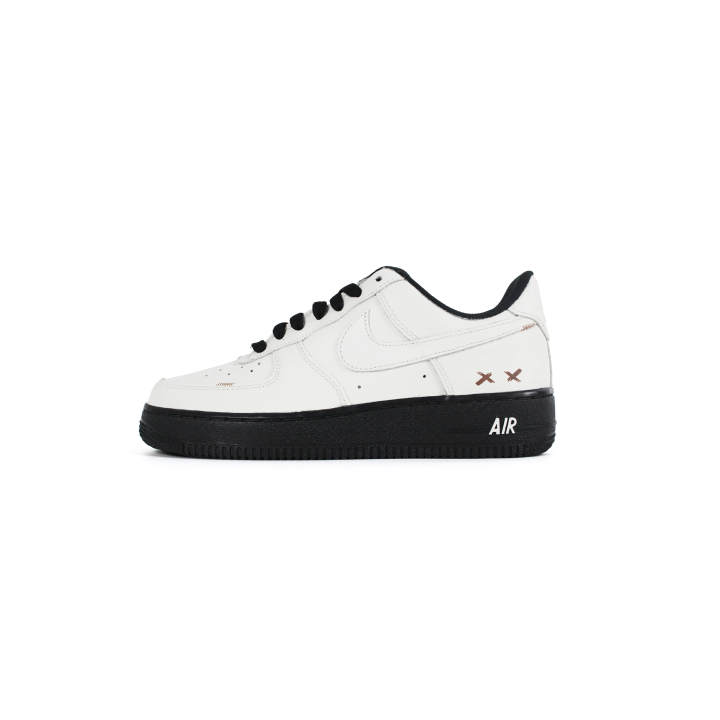 Nike Nike Air Force 1 Skateboard Shoes Men's Low Top Black/Brown/Beige