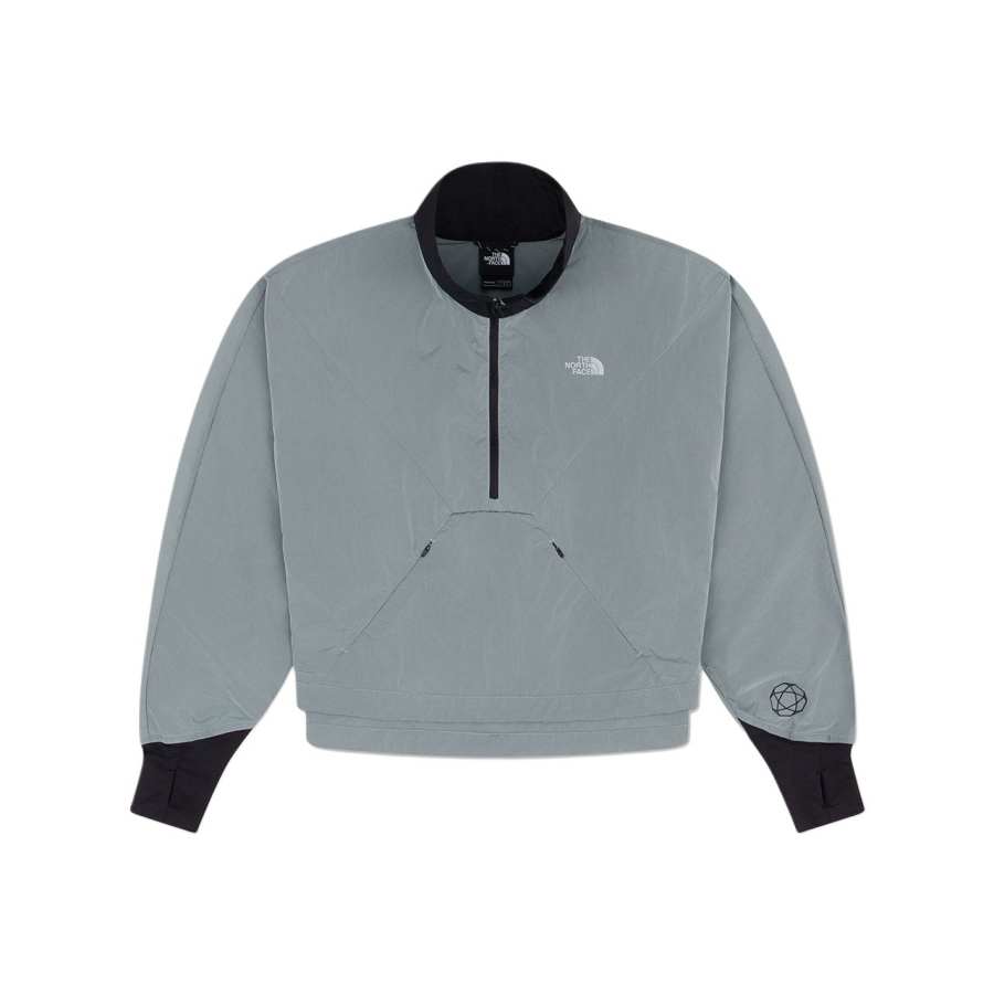 THE NORTH FACE Sun Protection Clothing Women's H5F/Gray Glaze Blue Stand Collar Moderate