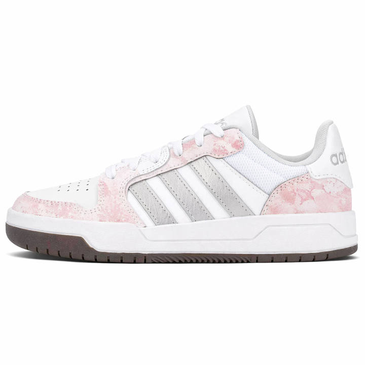 Adidas Adidas ENTRAP Skateboard Shoes Women's Low Top Pink White
