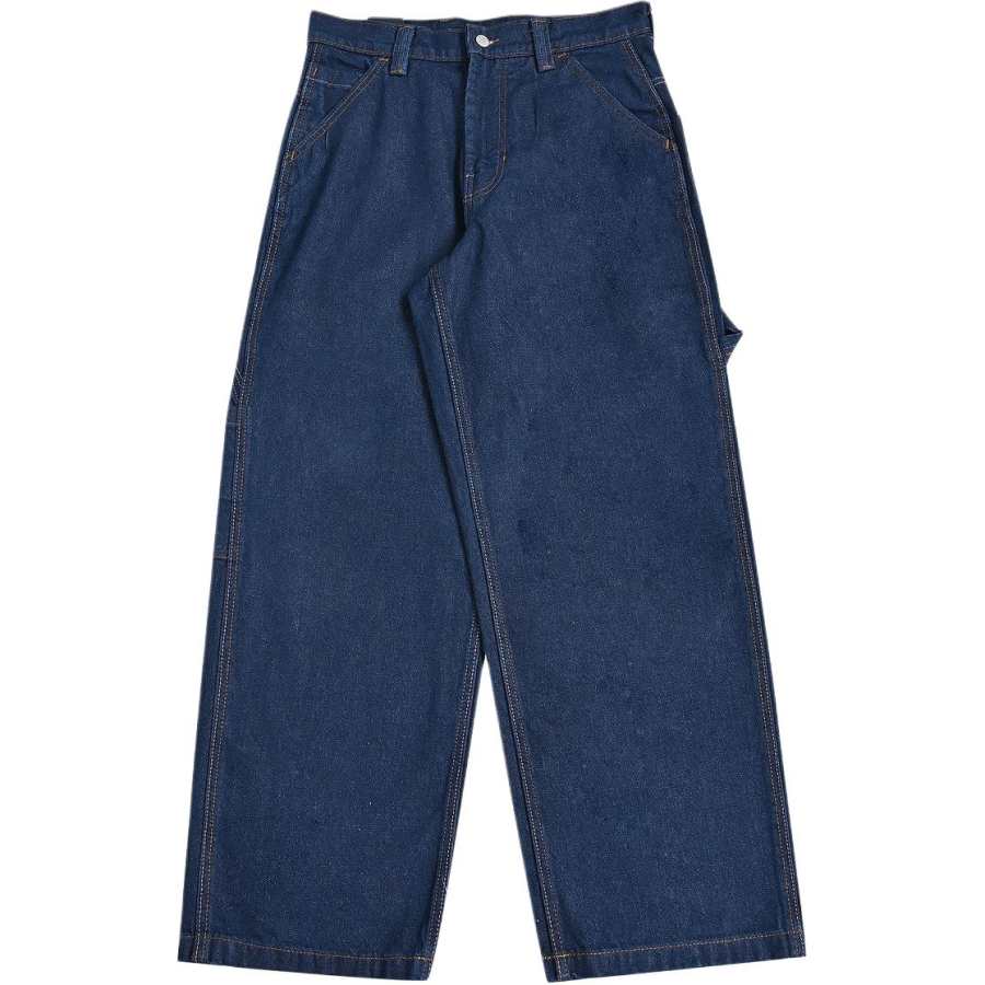 Vans Jeans Men's Dark Blue Moderate Straight Fit Pants