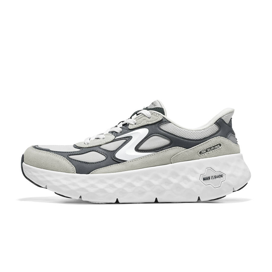 Skechers MEN'S GO WALK Running Shoes Men's Low Top White/Gray