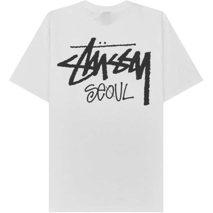 Stussy SS26 T Shirts Unisex Crew Neck Moderate Straight Fit