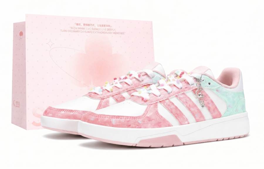 Adidas Adidas COURTBEAT Skateboard Shoes Unisex Low Top White