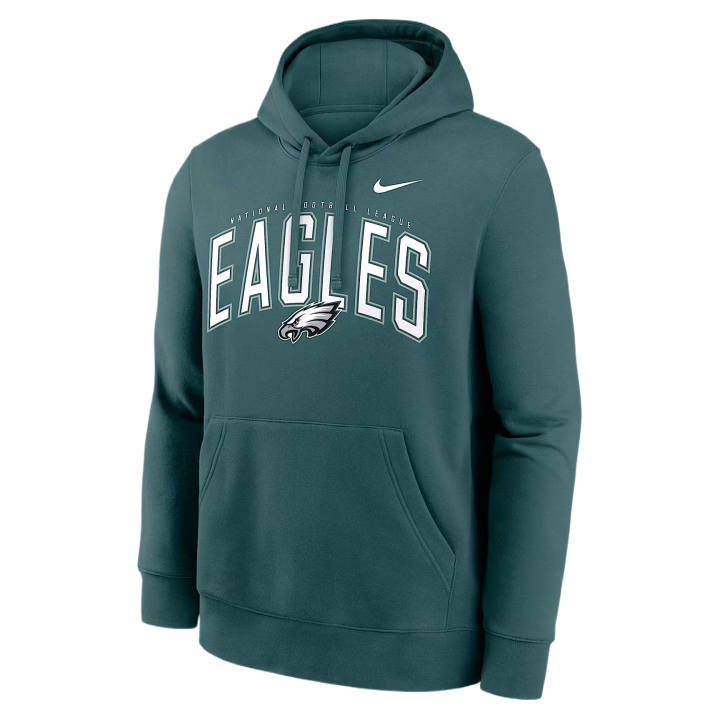 Nike Nike NFL Sweatshirts Men's Turquoise Hooded Non Detachable Moderate